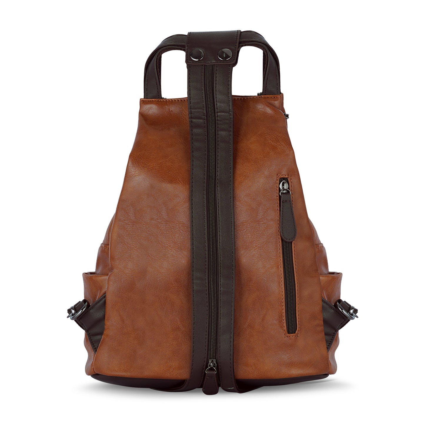Tan Antique Backpack Traveler