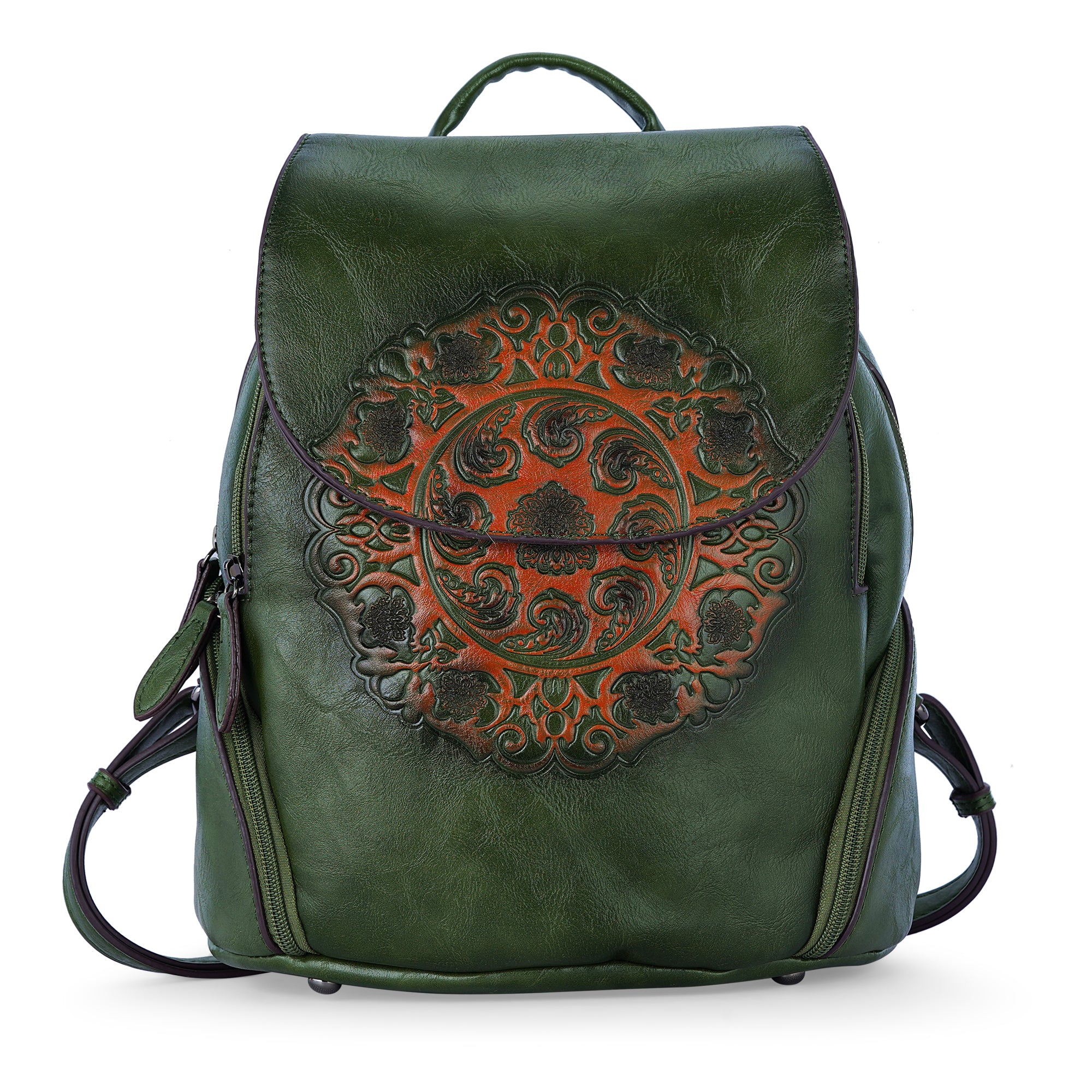 Green Antique Backpack