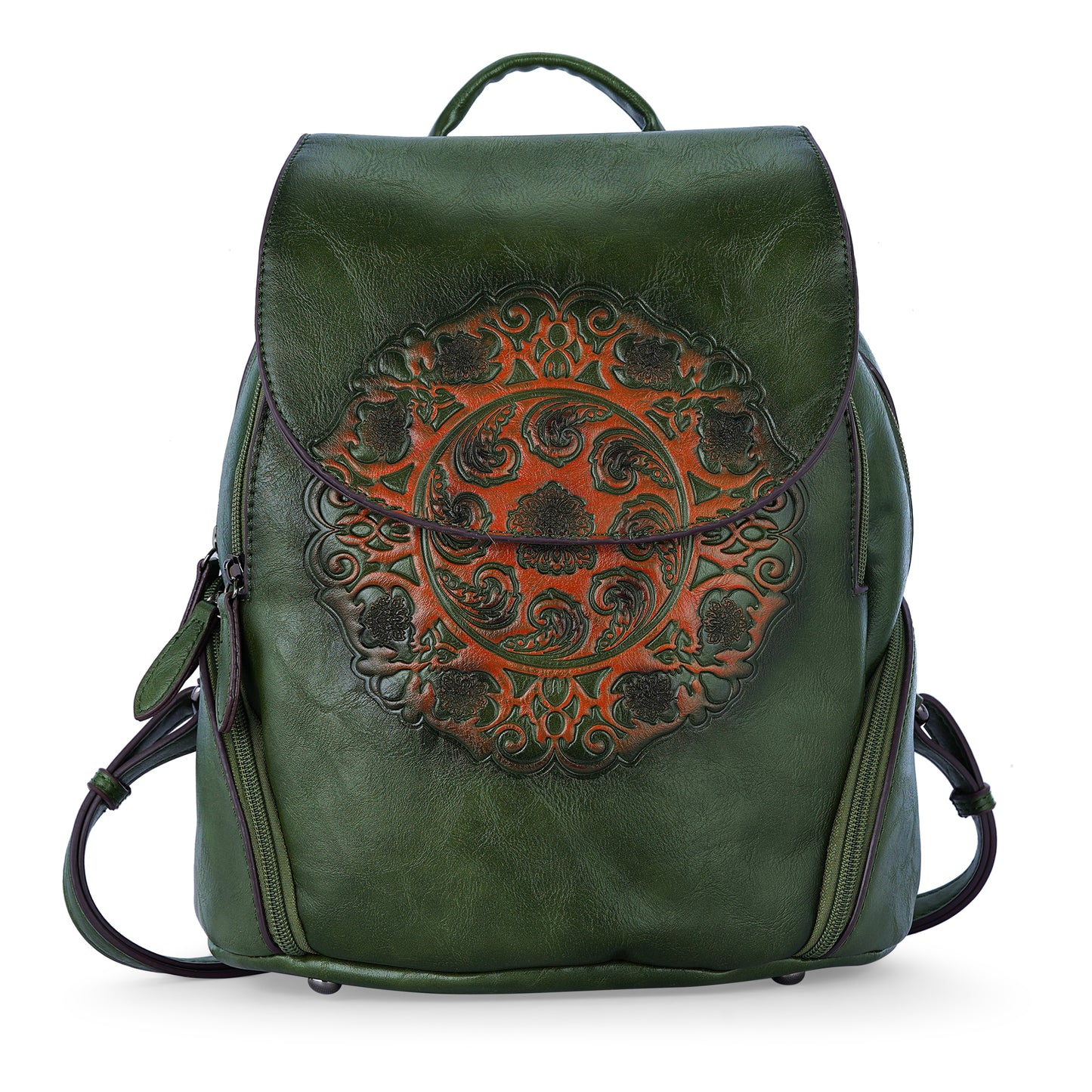 Green Antique Backpack