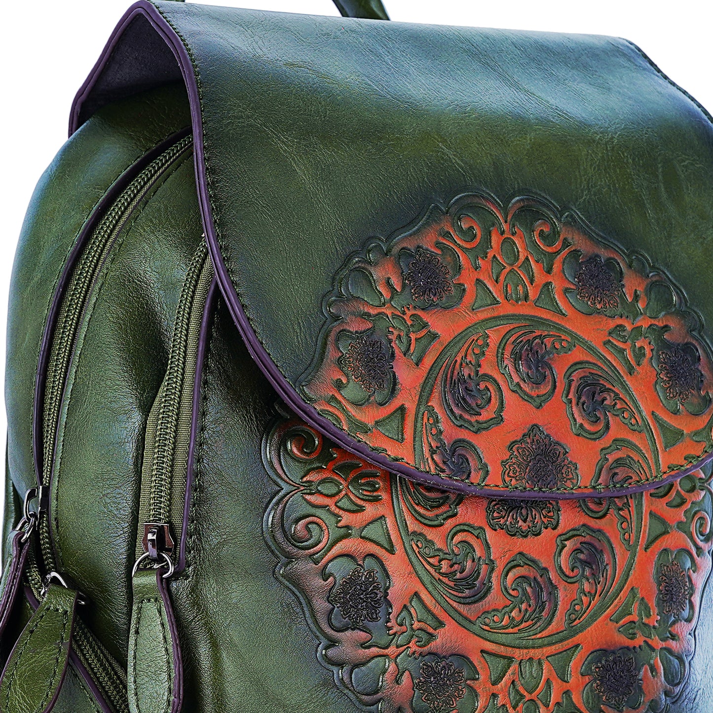 Green Antique Backpack