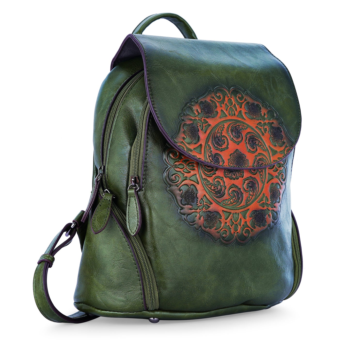 Green Antique Backpack