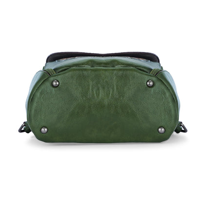 Green Antique Backpack