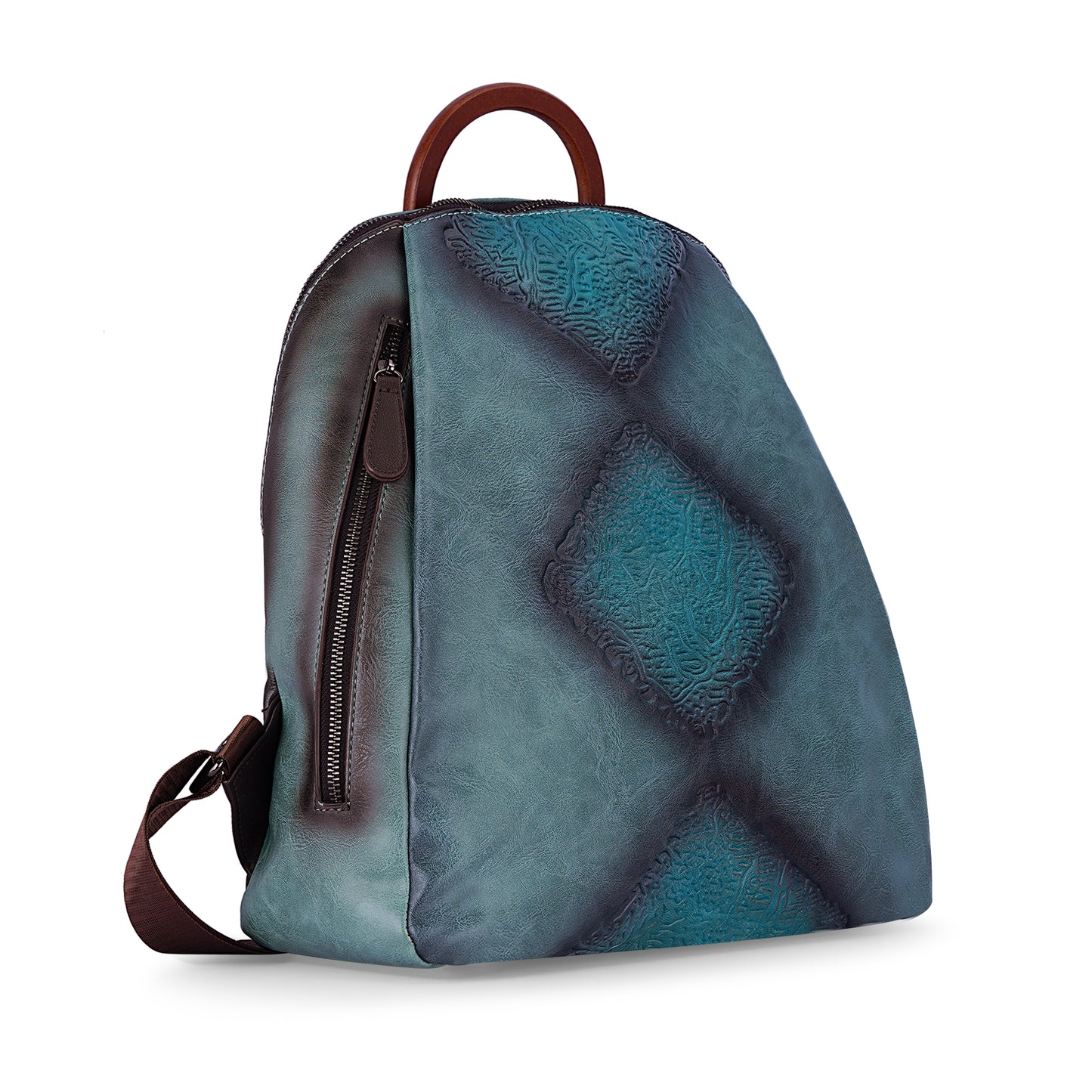 Blue Antique Backpack