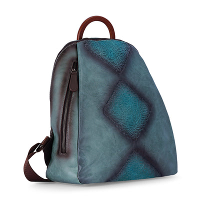 Blue Antique Backpack