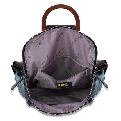 Blue Antique Backpack