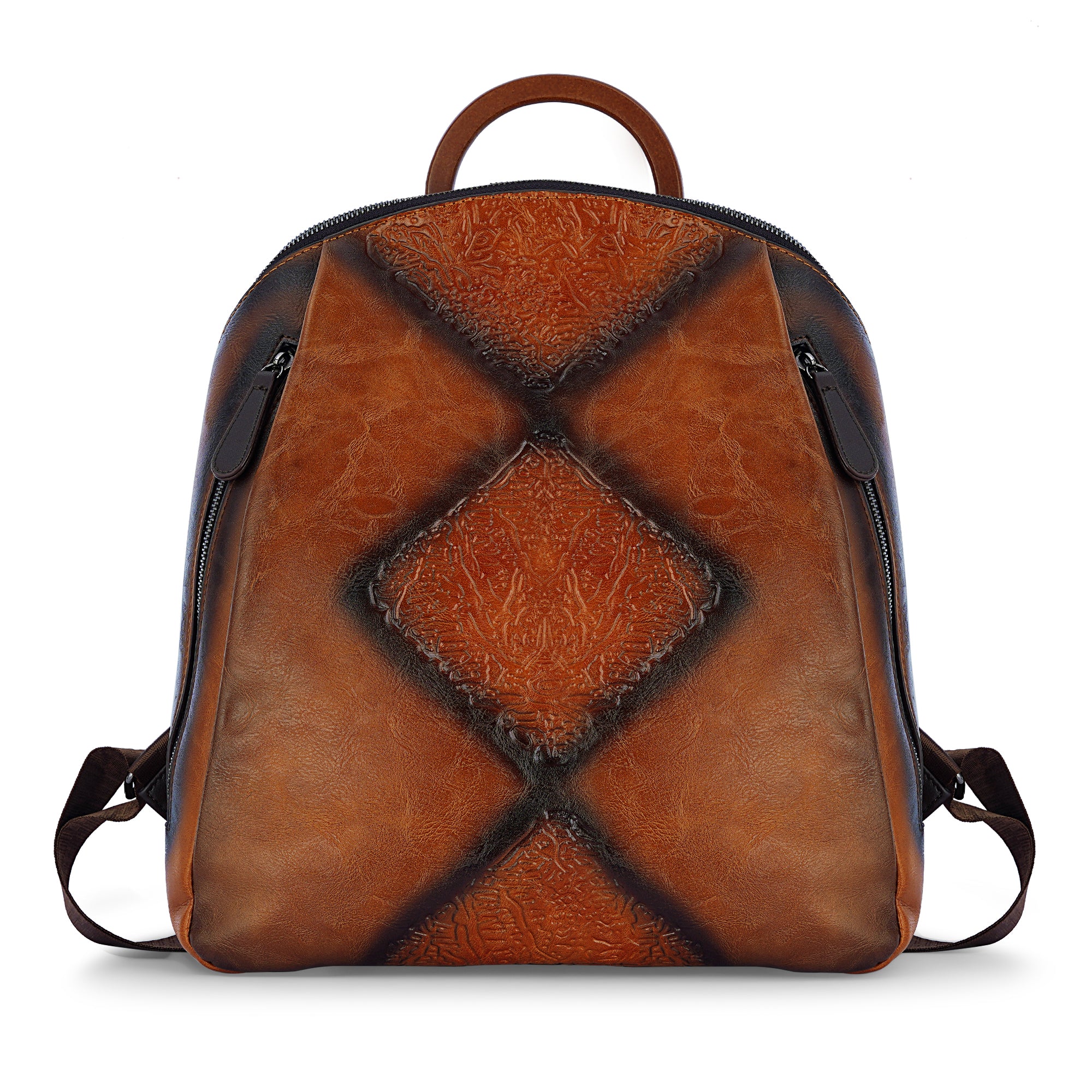 Tan Antique Backpack