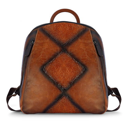 Tan Antique Backpack