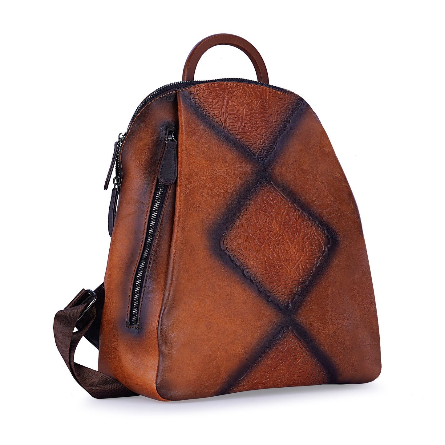 Tan Antique Backpack