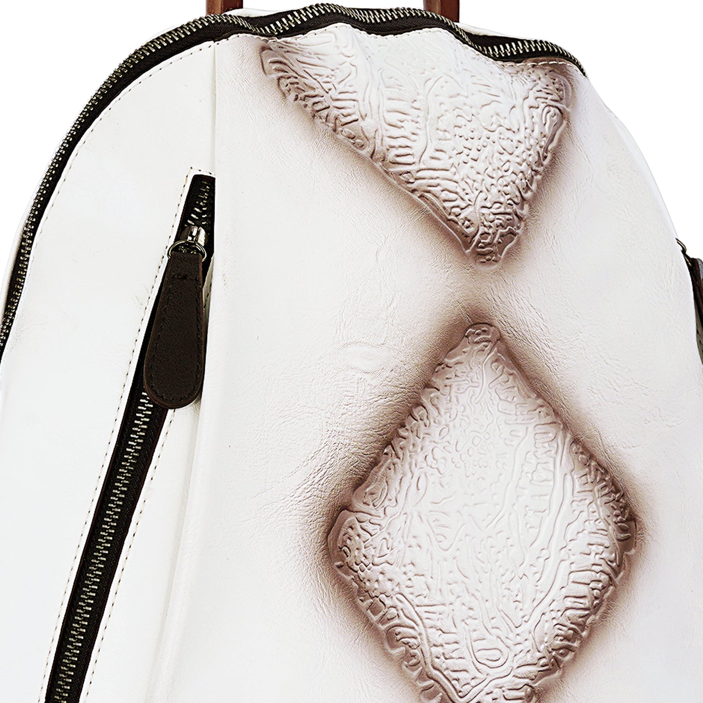 White Antique Backpack