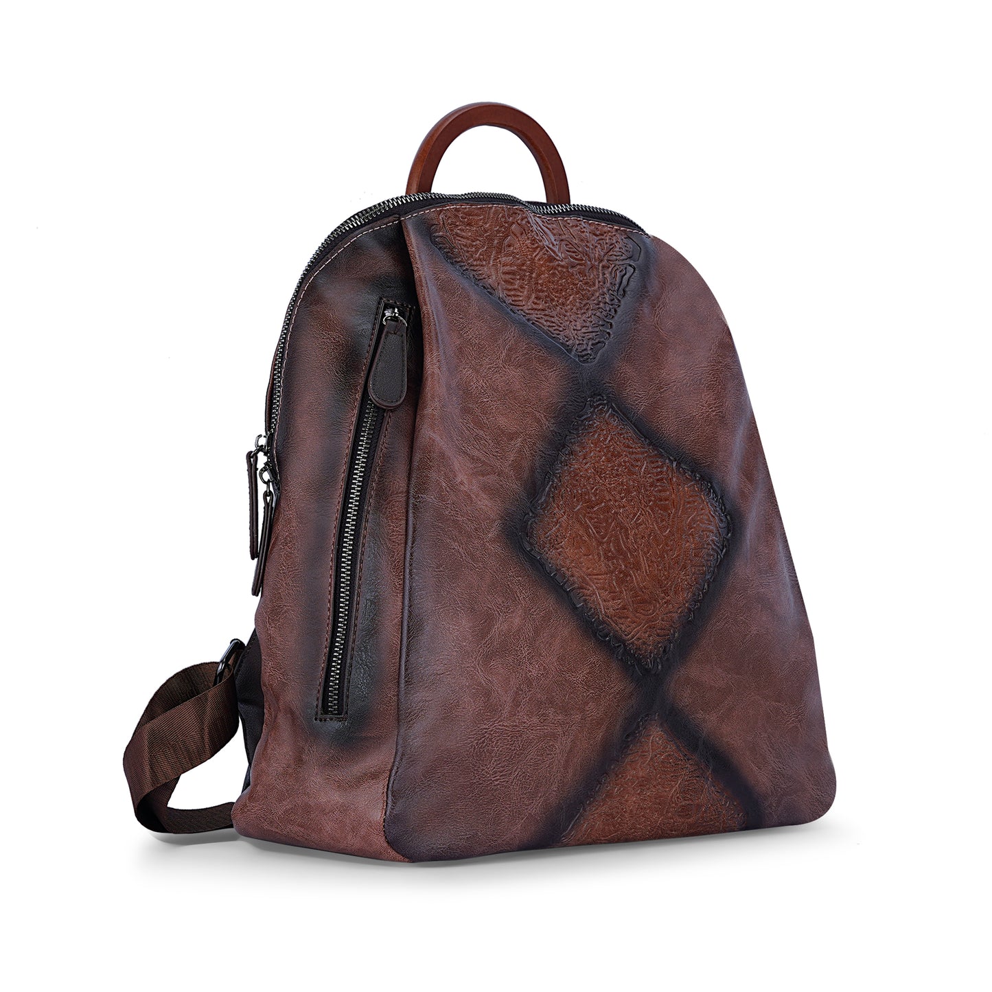 Brown Antique Backpack
