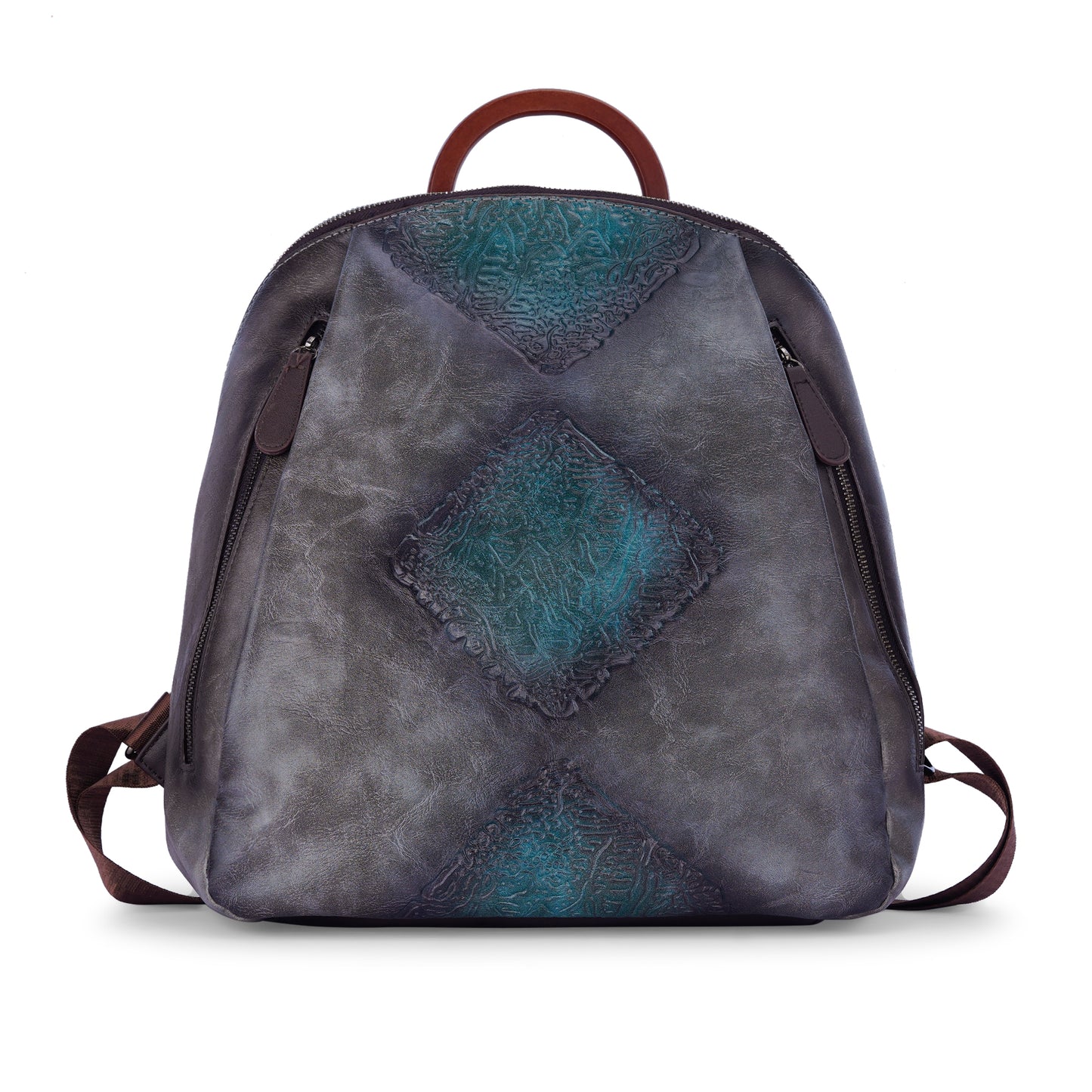 Grey Antique Backpack