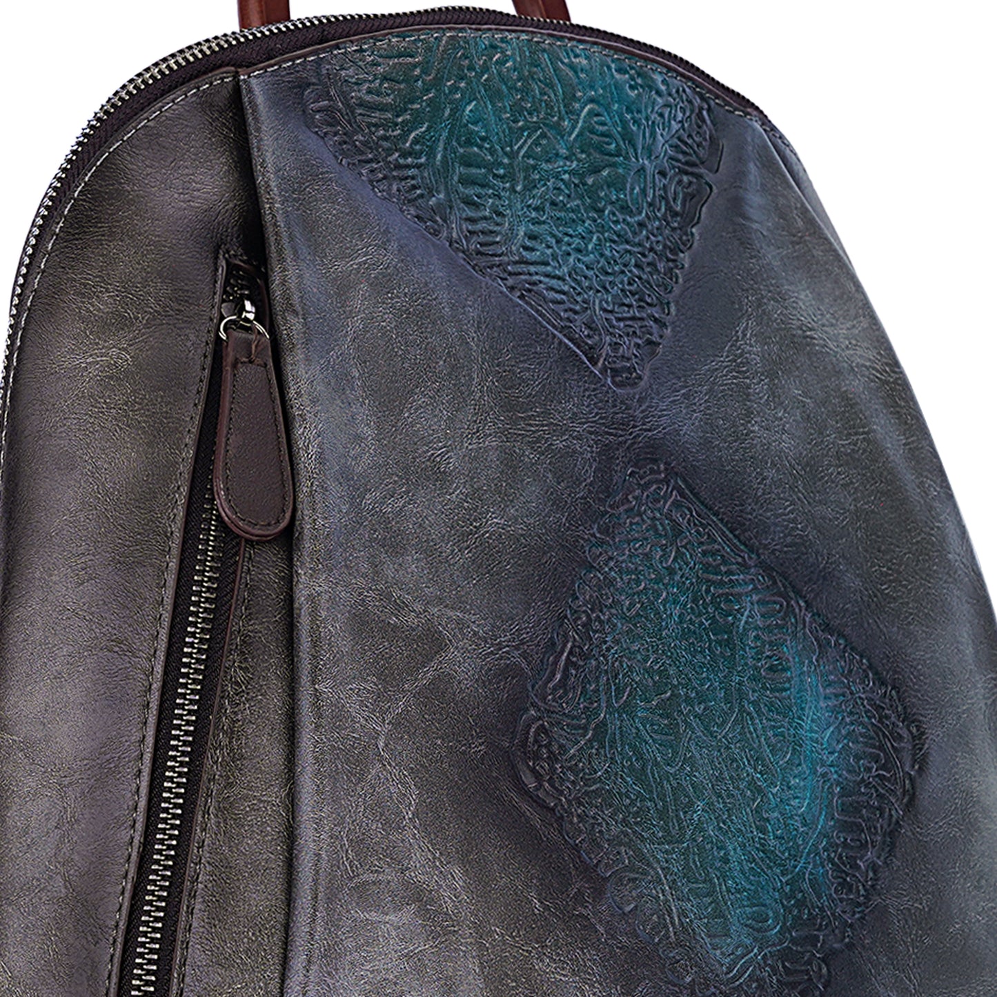 Grey Antique Backpack