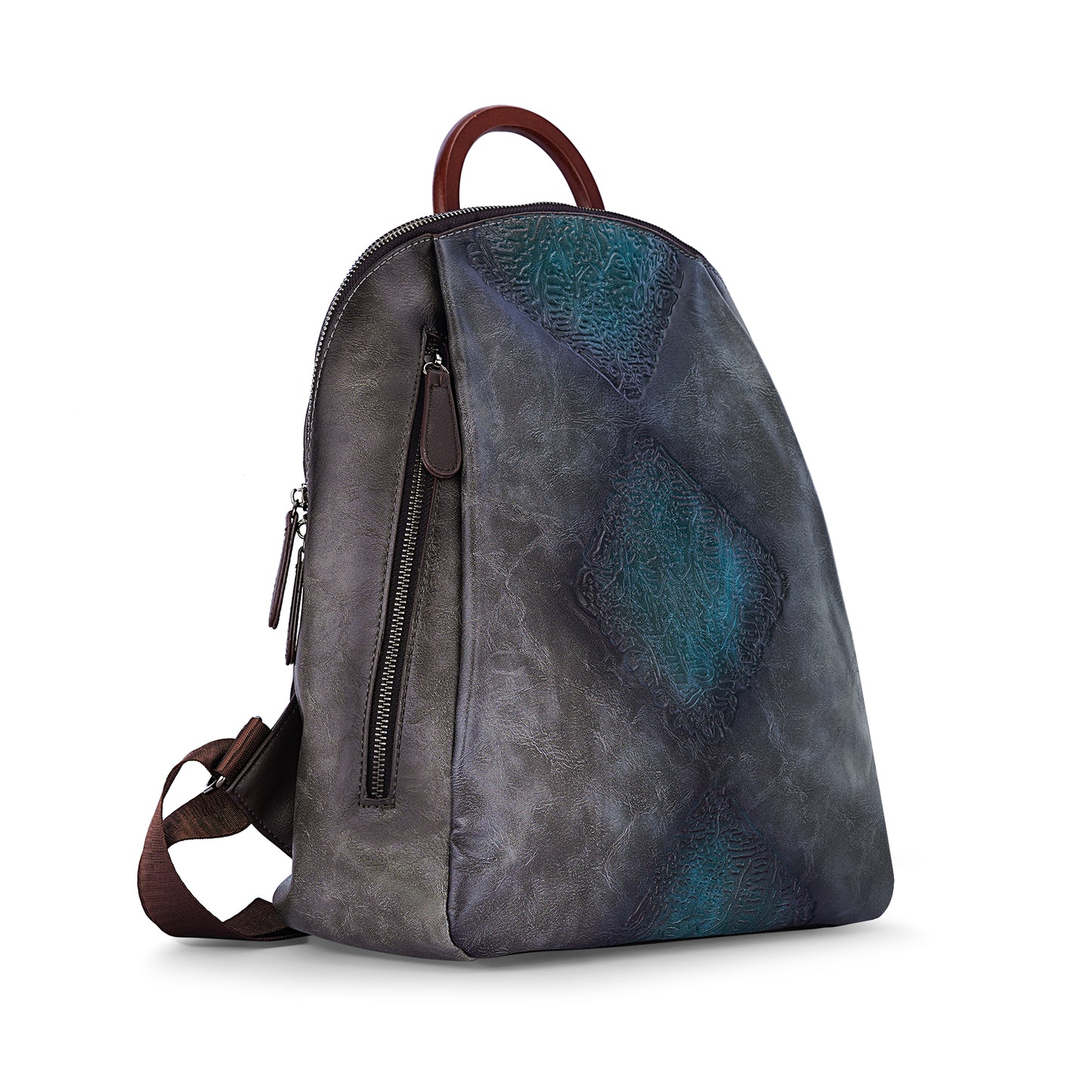 Grey Antique Backpack