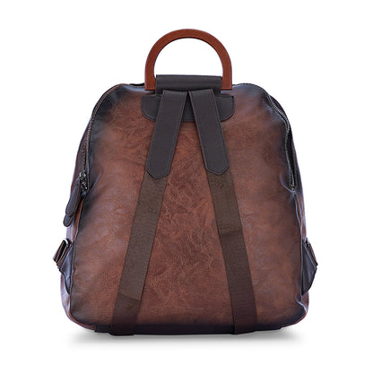 Beige Antique Backpack