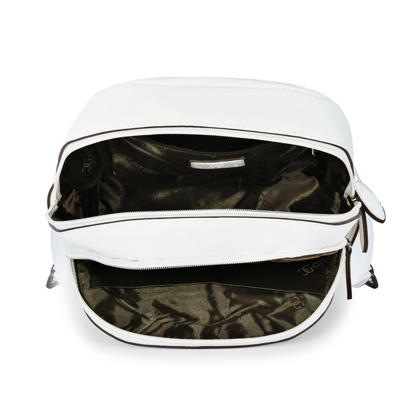 White Antique Backpack