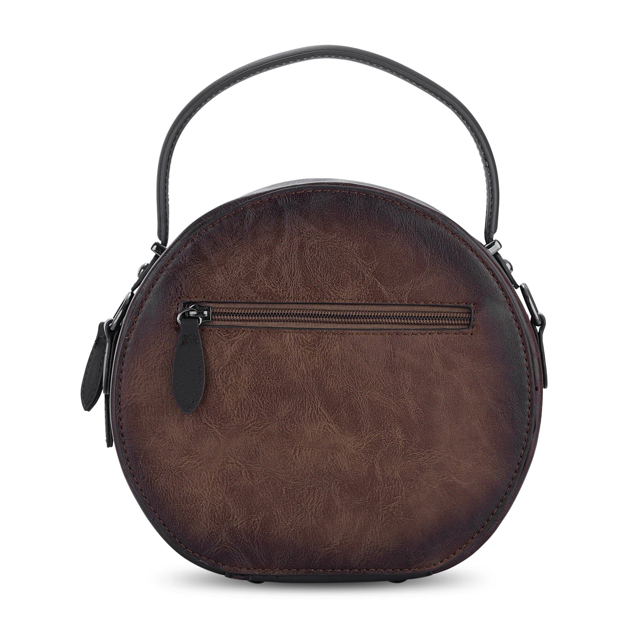 Brown Antique Satchel Retro