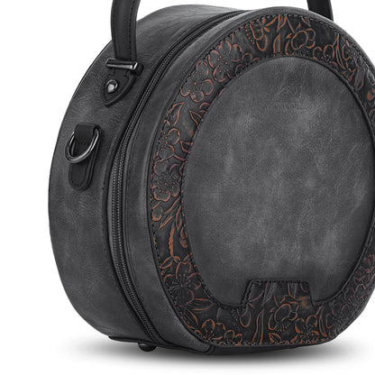 Grey Antique Satchel Utility