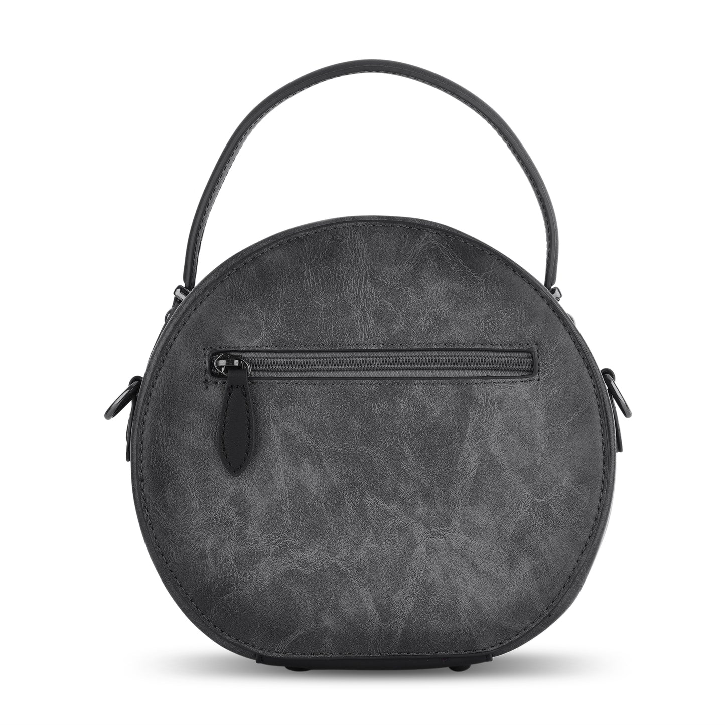 Grey Antique Satchel Utility