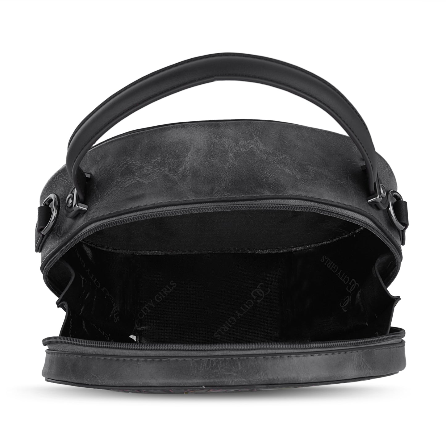 Grey Antique Satchel Utility