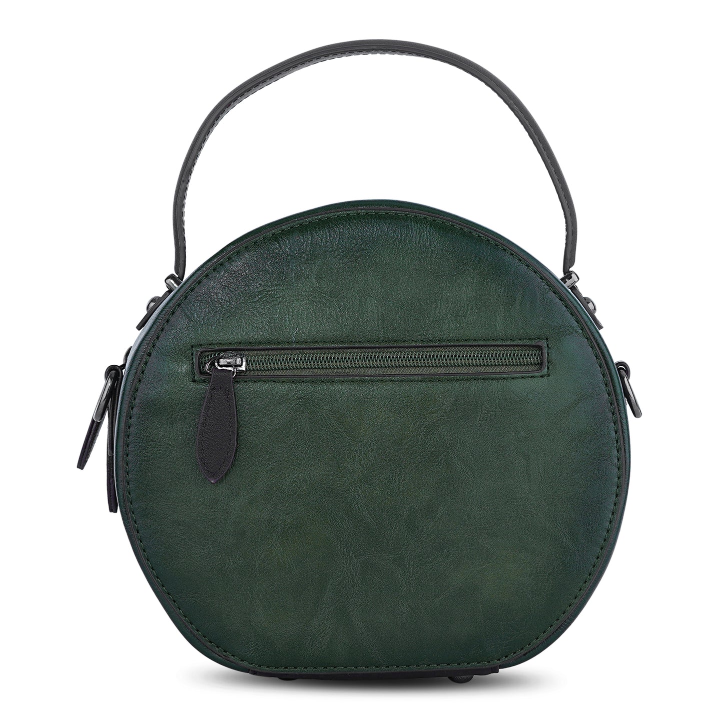 Green Antique Satchel Heritage