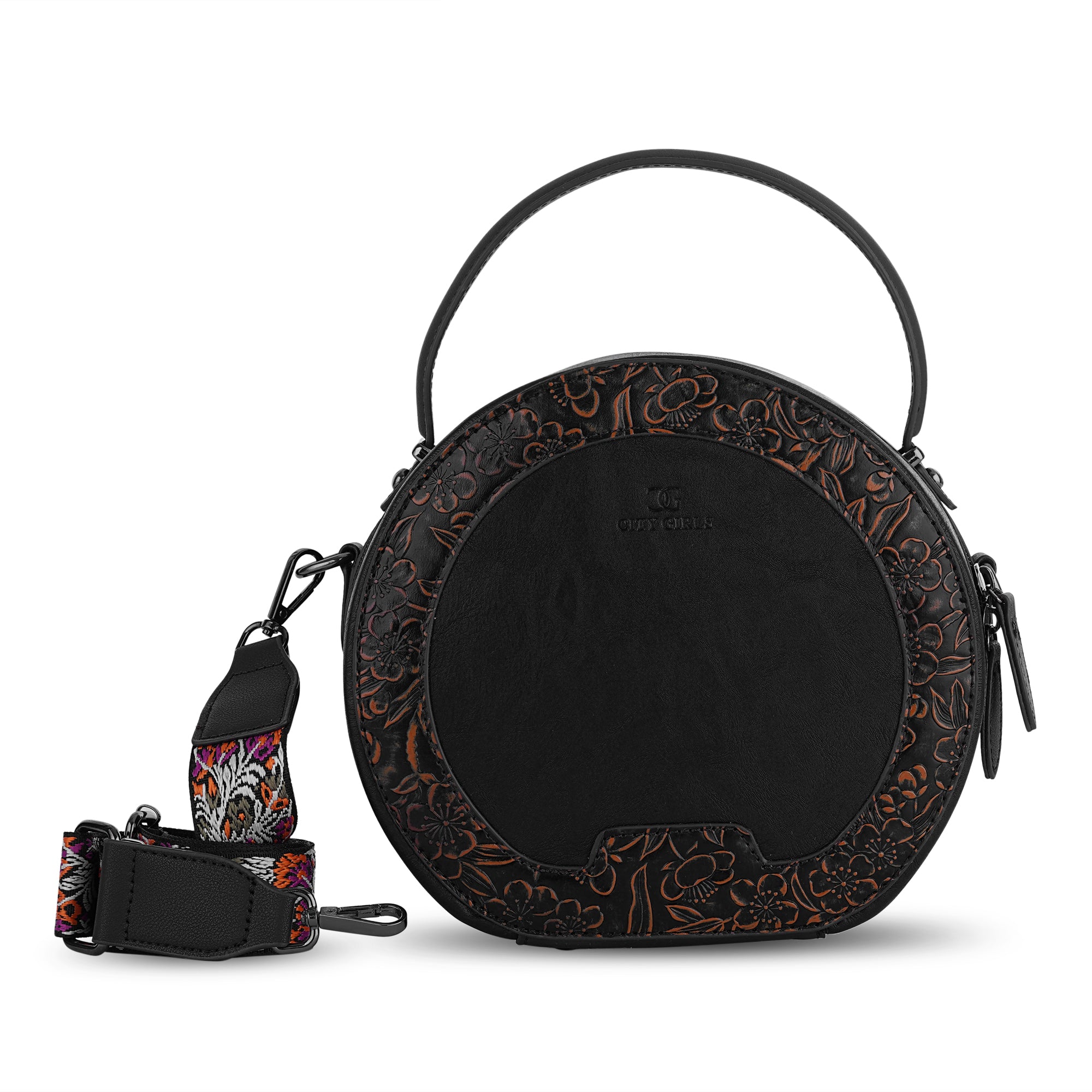 Black Antique Satchel Premium