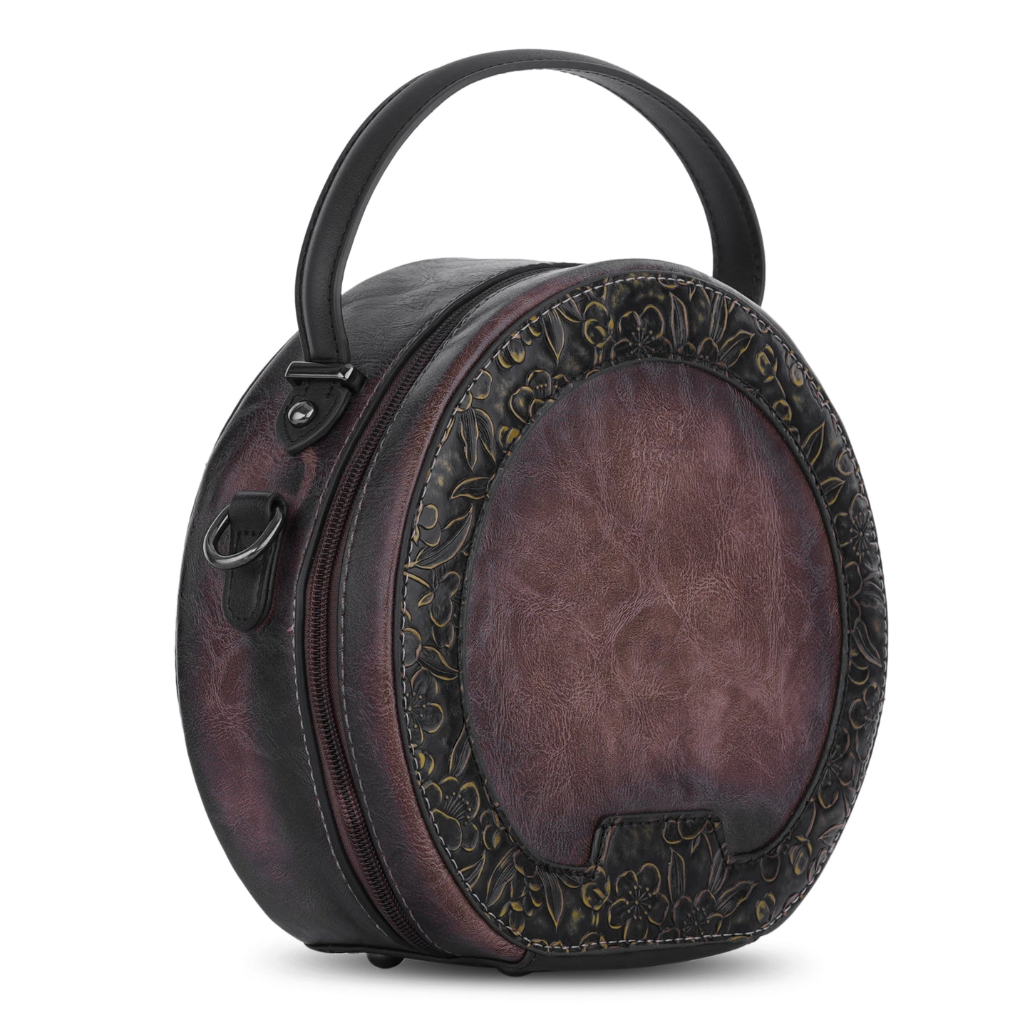 Beige Antique Satchel Chic