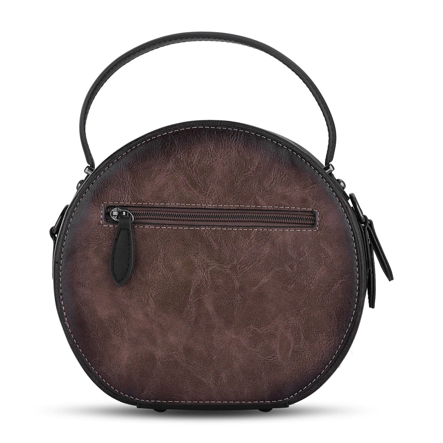 Beige Antique Satchel Chic