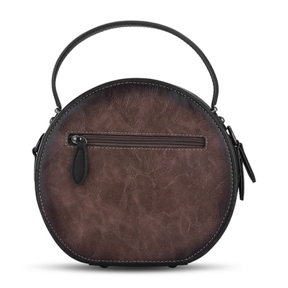 Beige Antique Satchel Chic