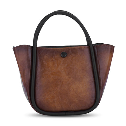 Tan Antique Handheld Bag Classic