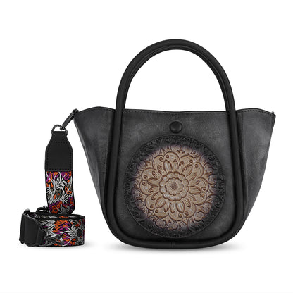 Grey Antique Handheld Bag Vintage