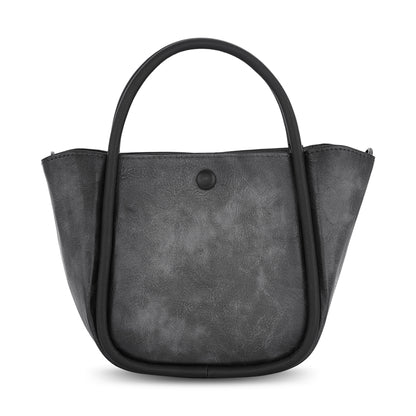 Grey Antique Handheld Bag Vintage