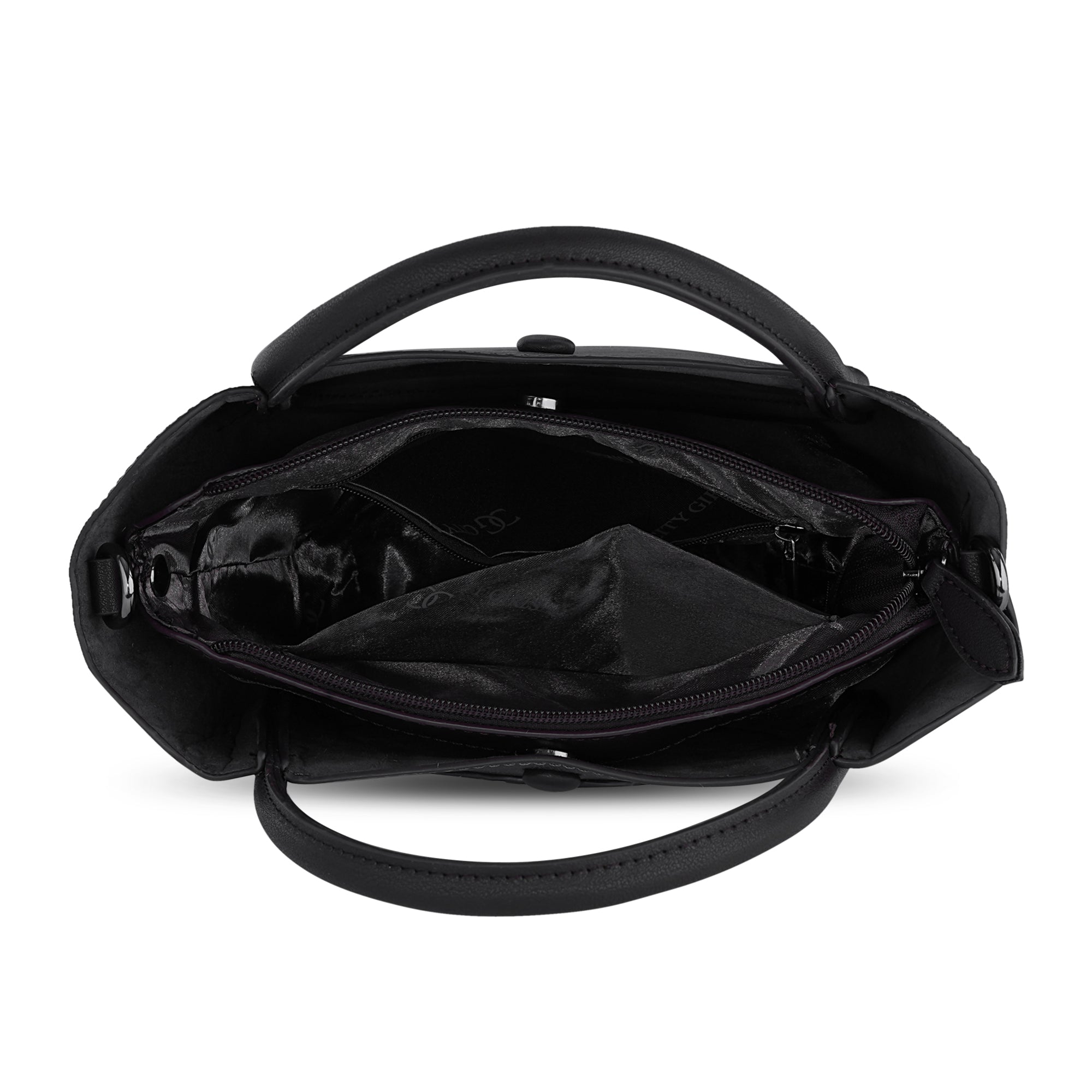 Black Antique Handheld Bag Luxe