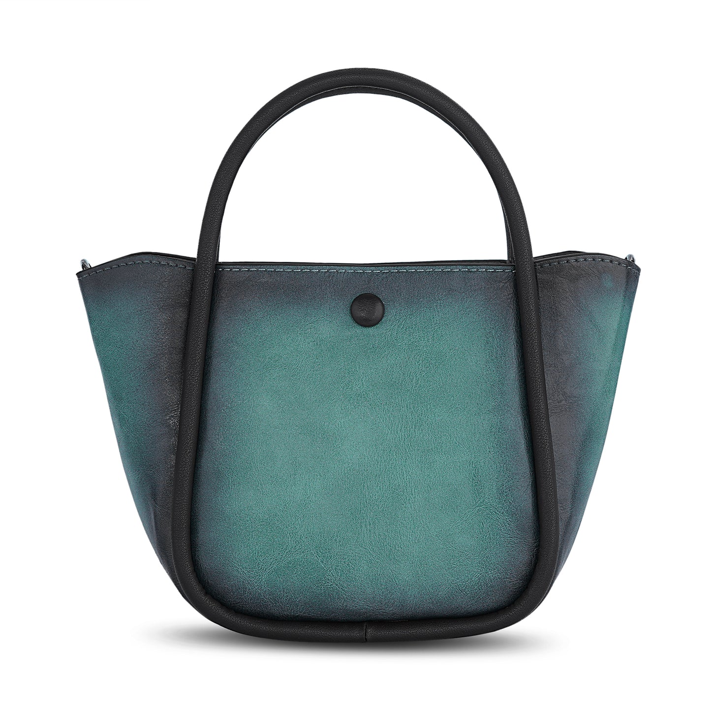 Blue Antique Handheld Bag Retro