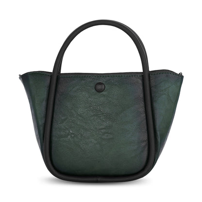 Green Antique Handheld Bag Luxe