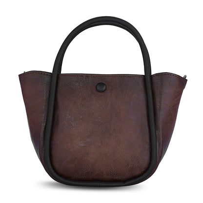 Brown Antique Handheld Bag Retro