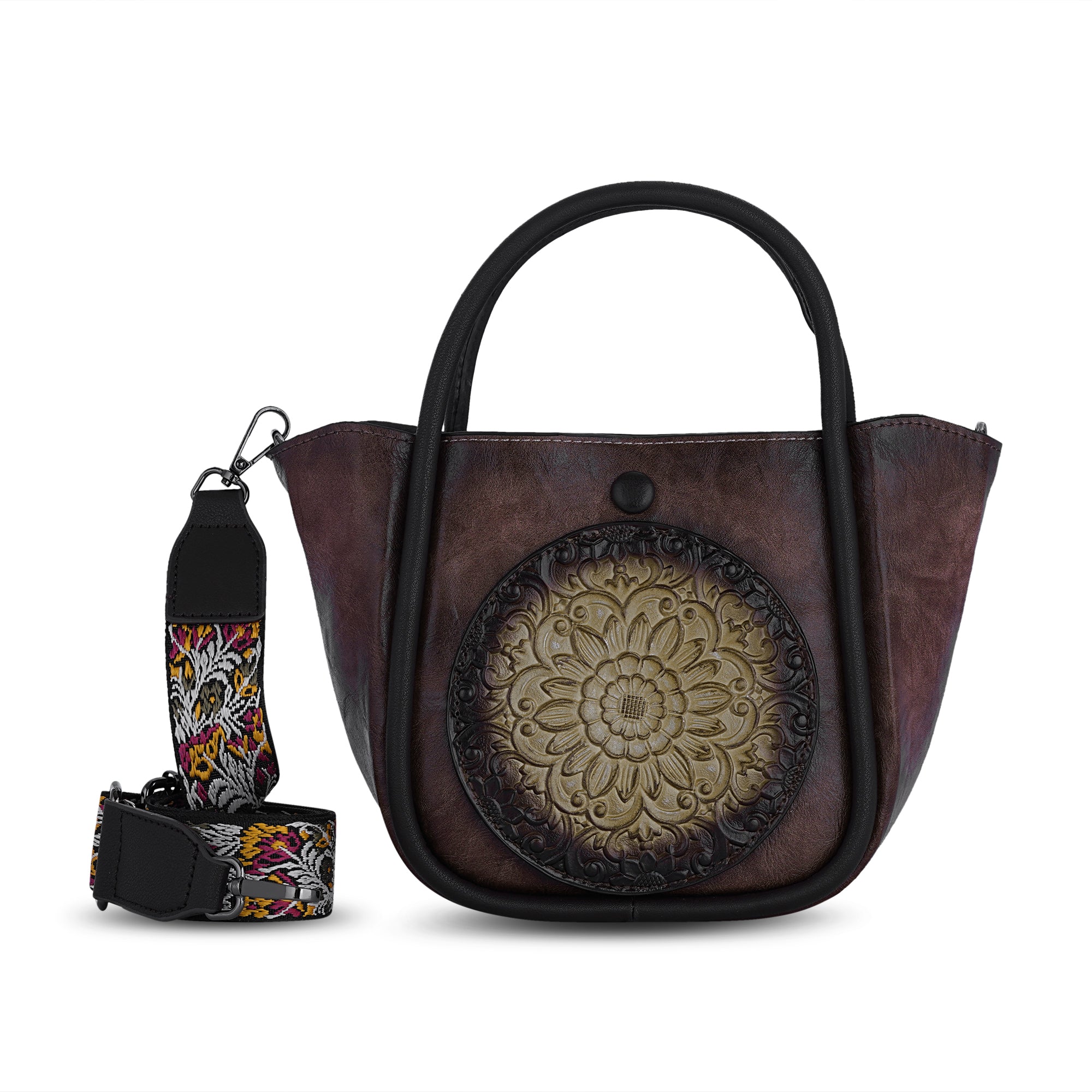 Beige Antique Handheld Bag Chic