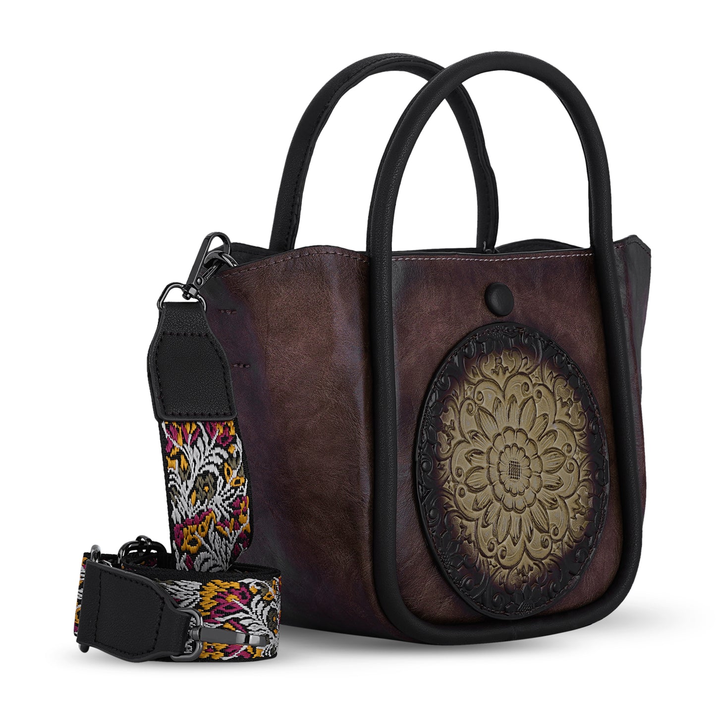 Beige Antique Handheld Bag Chic