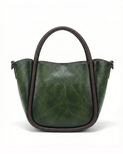 Artisanal Burnished Floral Medallion Bag