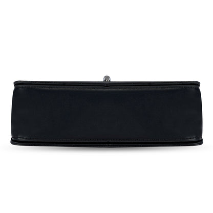 Black Colourblocked Sling Bag
