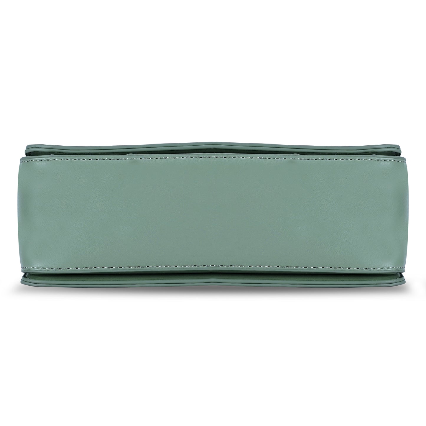 Green Structured Satchel Bag