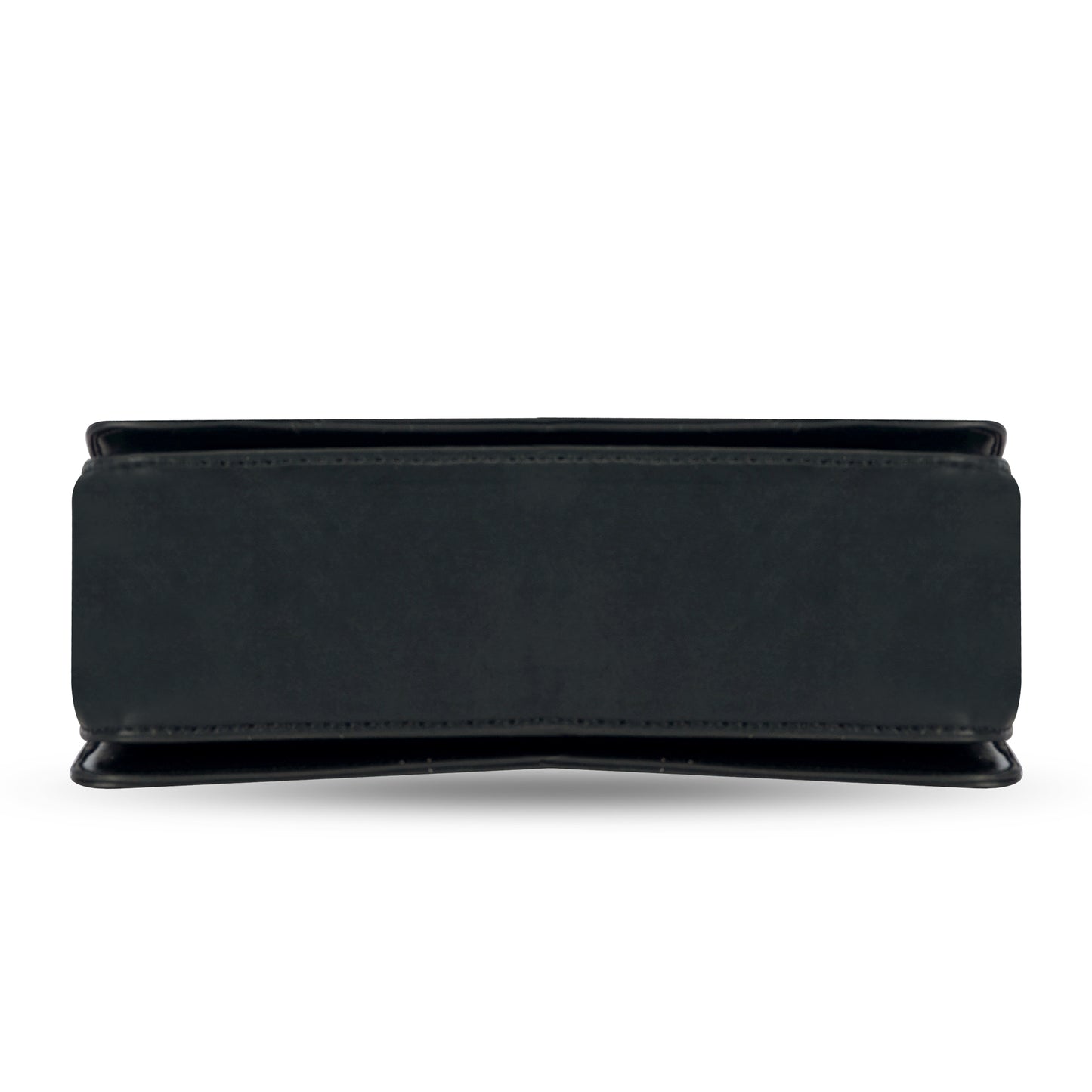 Black Colourblocked Satchel Bag