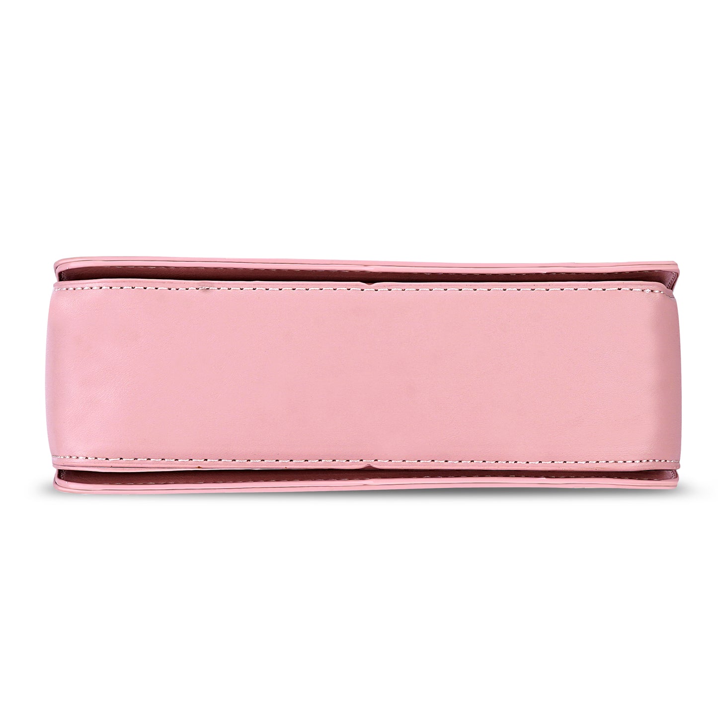 Pink Structured Satchel Bag