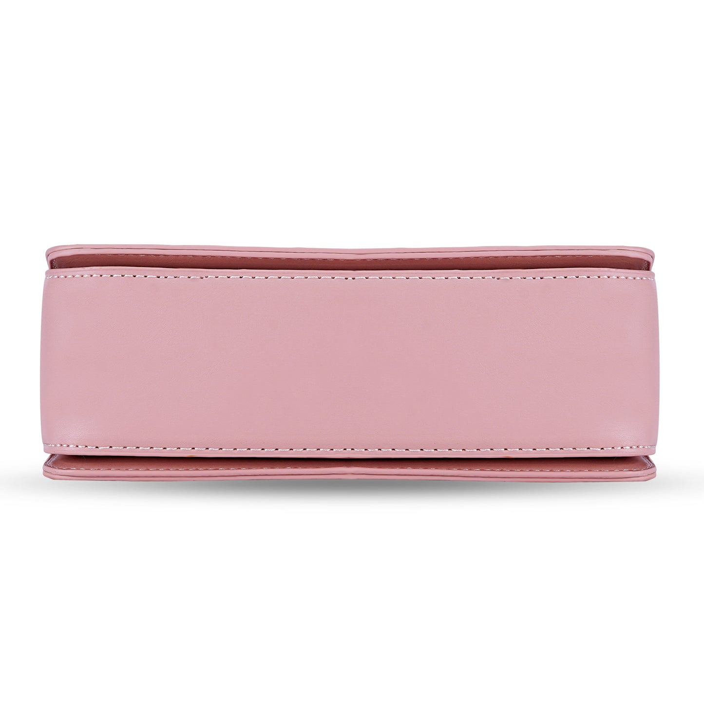 Pink Structured Satchel Bag