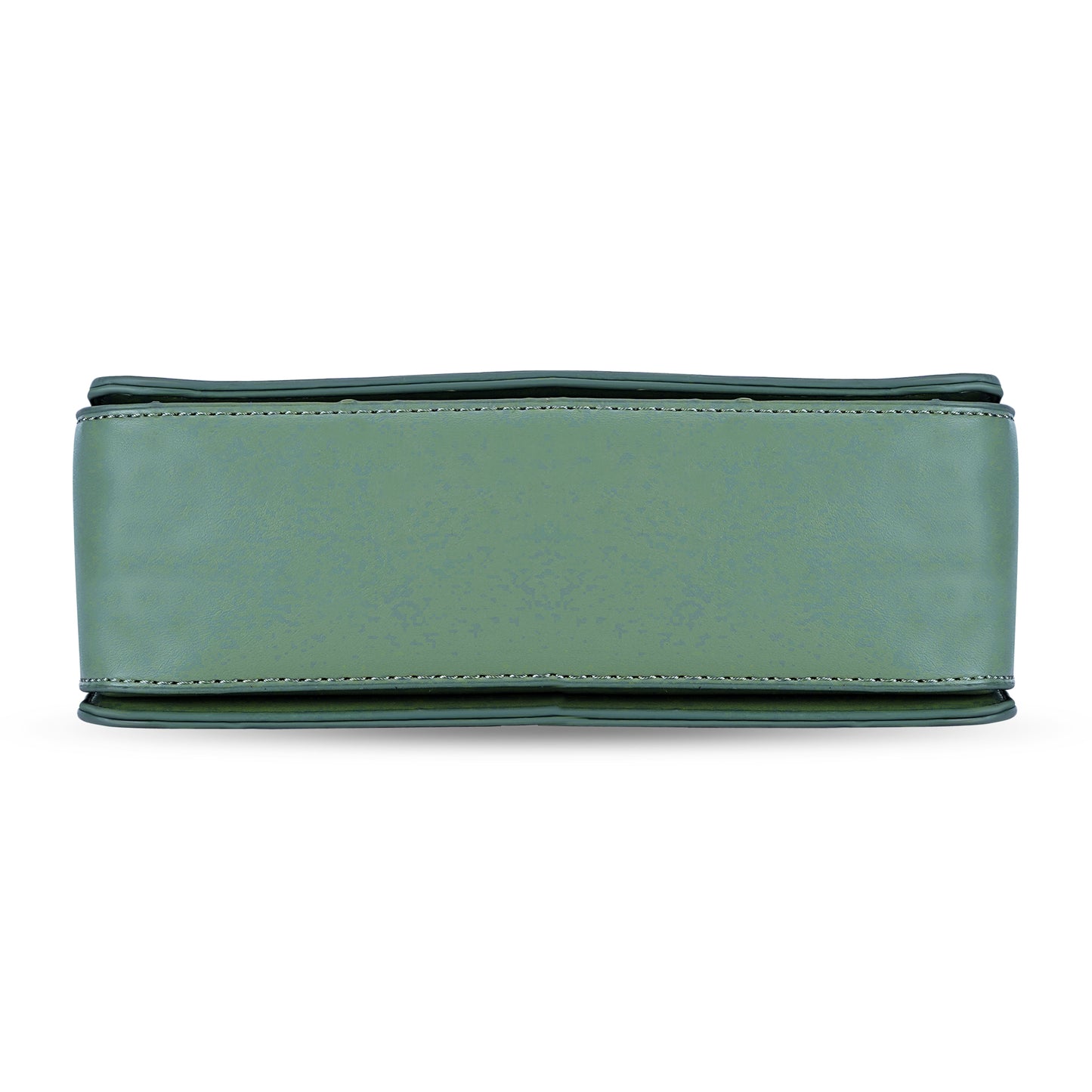 Green Structured Satchel Bag