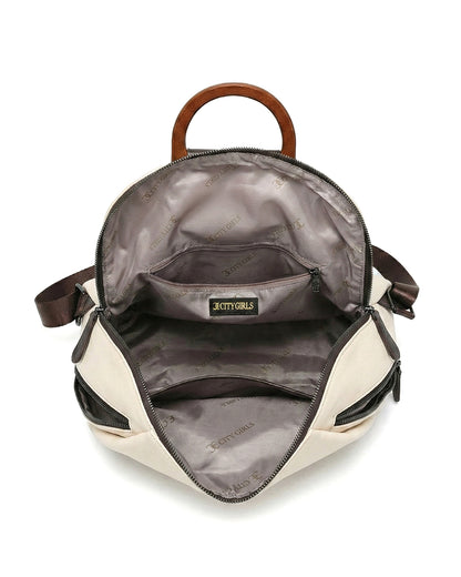 Signature Textured Embossed Artsian finish Bagpack
