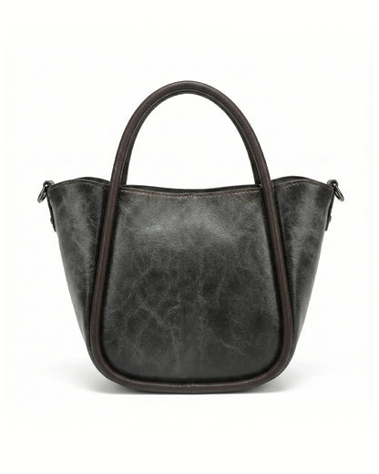 Artisanal Burnished Floral Medallion Bag