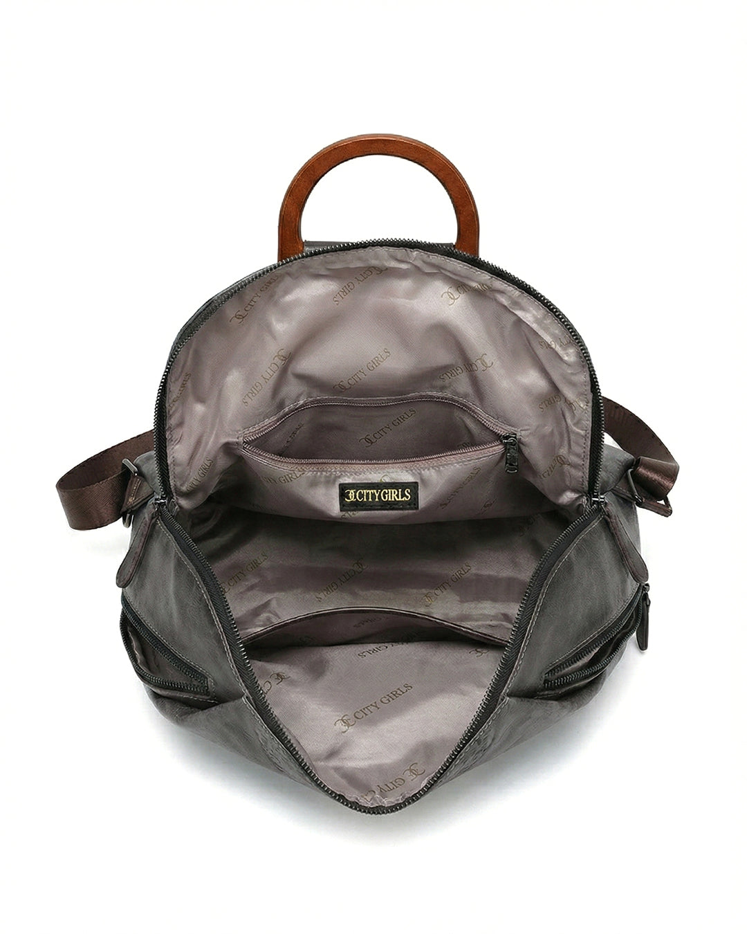 Signature Textured Embossed Artsian finish Bagpack