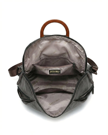 Signature Textured Embossed Artsian finish Bagpack