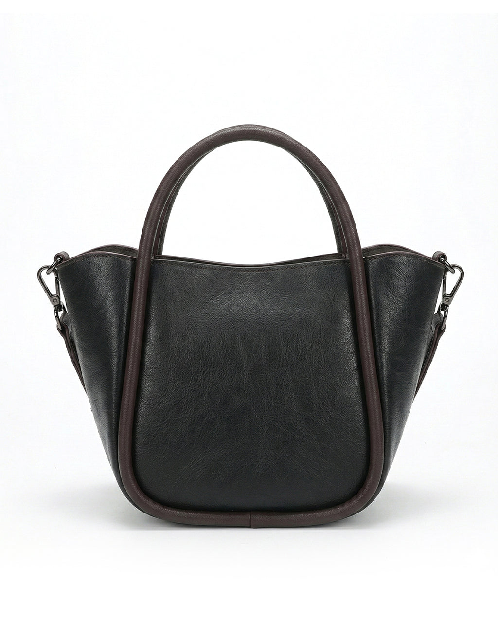 Artisanal Burnished Floral Medallion Bag
