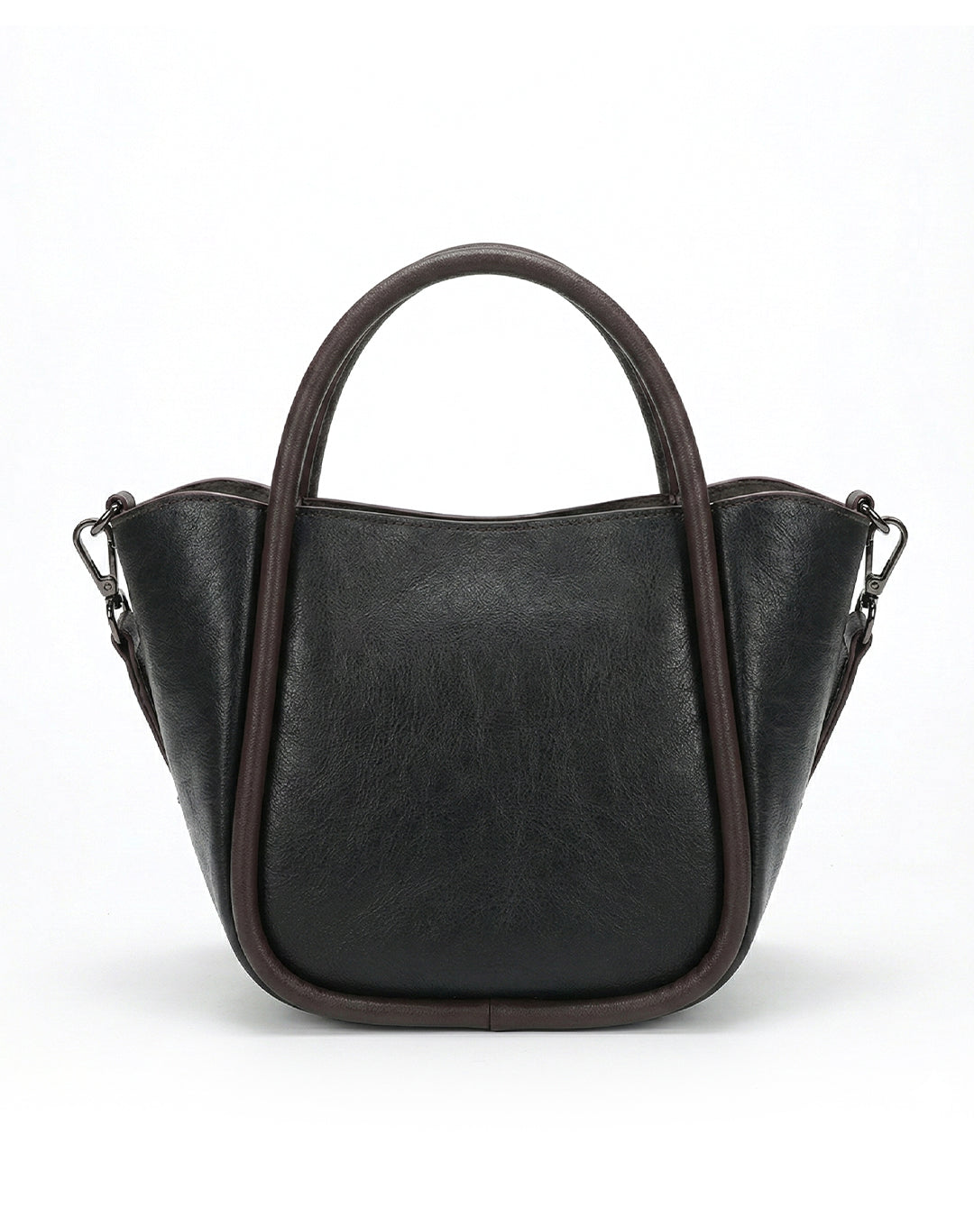 Artisanal Burnished Floral Medallion Bag